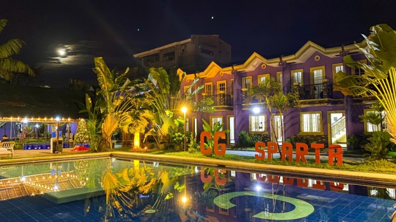 フィリピン留学 Cebu21 - CG Academy-Swimming pool-1